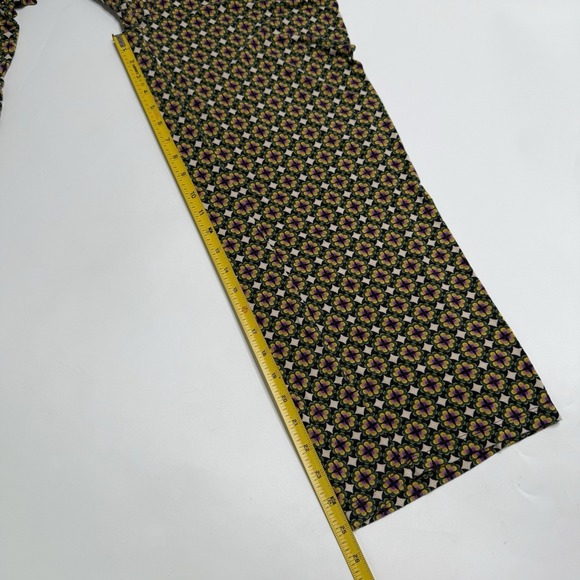 King Louie Pants Floral Pattern Loose Lounge Stretchy Pull-On Sz Medium Viscose - Picture 4 of 9